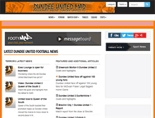 Tablet Screenshot of dundeeunited-mad.co.uk